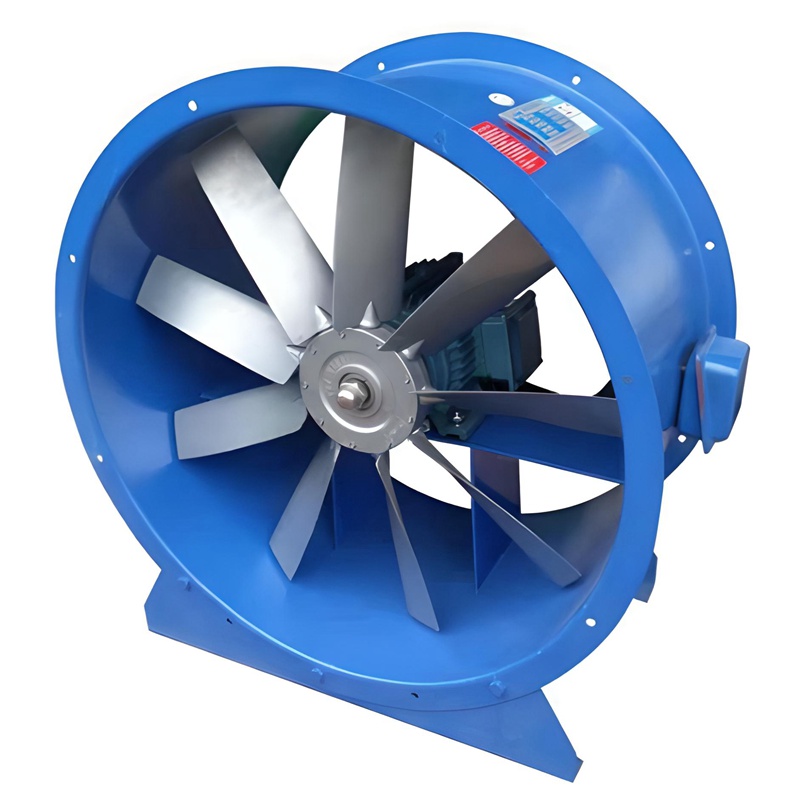 Los ventiladores axiales industriales y la ventaja del ventilador de flujo axial.
